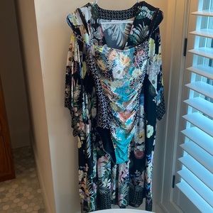 Brand new! Never worn swimming suit with matching cover-up! Johnny Was!